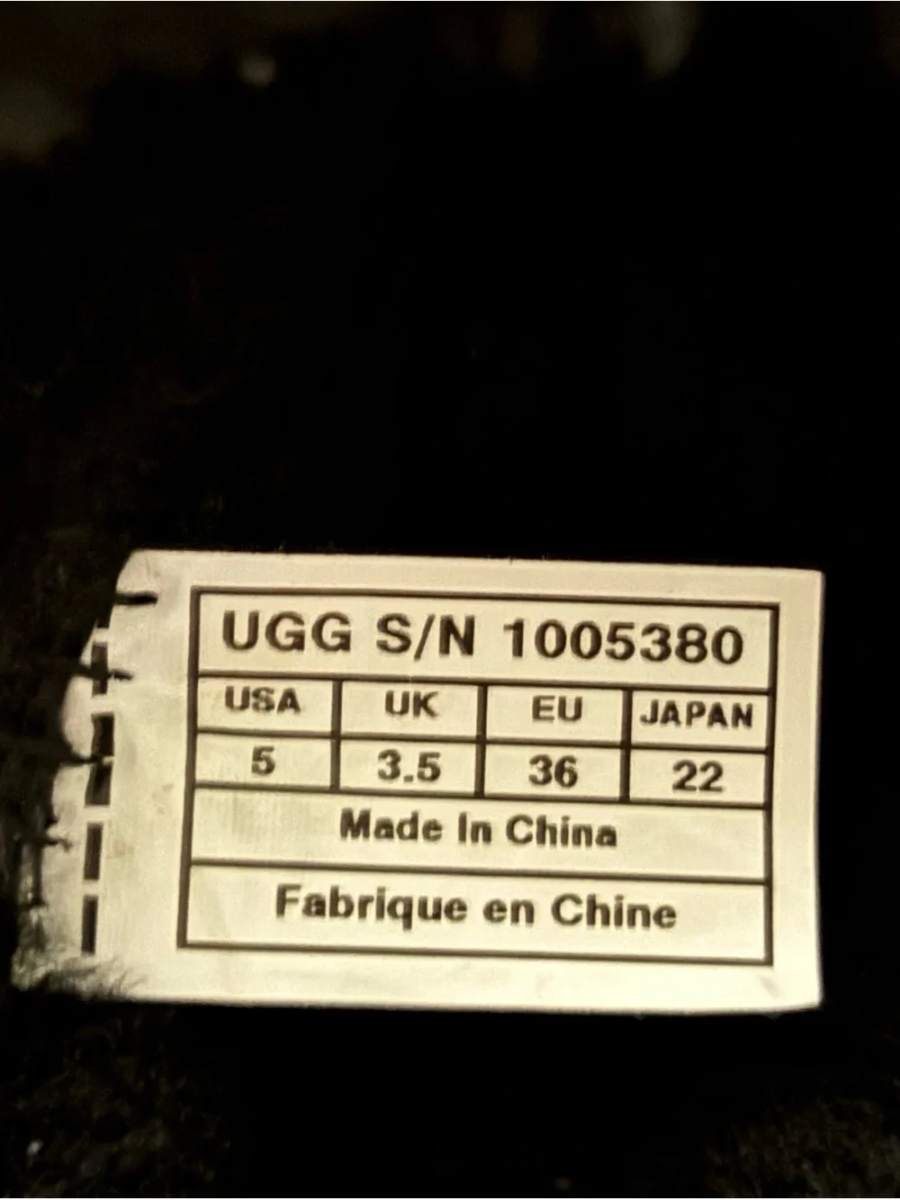 UGG cozy shearling